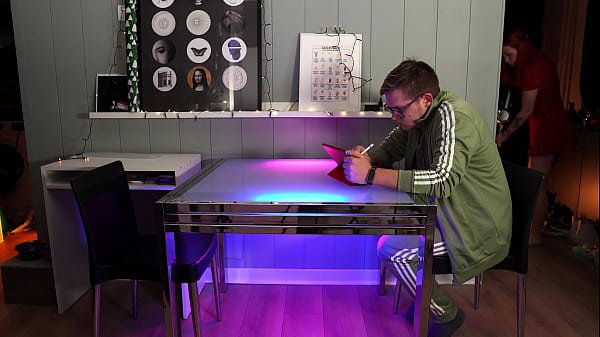 Tutoring Session Turns Into a Hard Fuck on the Table