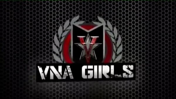 Lesbians Vicky Vette & Angel Wicky Sharing A Big Double Dildo!