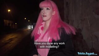 Public Agent I removed her Chastity Belt and creampied her wet pussy