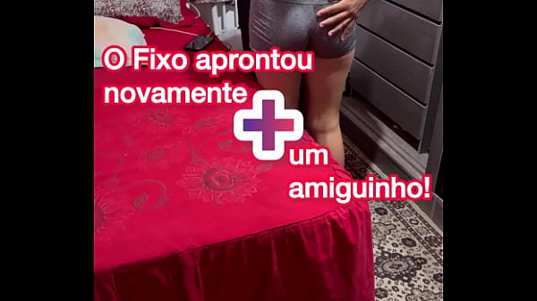O fixou aprontou mais uma e levou novo amigo pra comer a Belinha