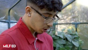 MILFED – Busty Milf Jenna Starr Smashes Young Stud Diego Perez And Makes Him Cum All Over Her Garden