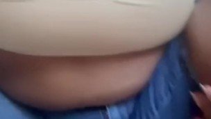 Fucking her Warm PUSSY in Tight jeans