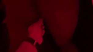 Her quivering pussy loves SUCKING on his hard DICK