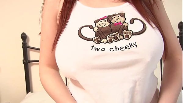 Purefilmstv – Ruby takes off her fishnet dress and plays with her boobs