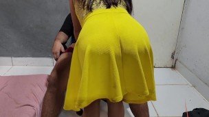 POV- Minha MADRASTA me castigou!! Me fez um boquete e me botou pra chupar a buceta delaa !!😈