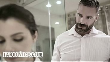 Hot Italian Maid Has Sex Affair With Her Boss