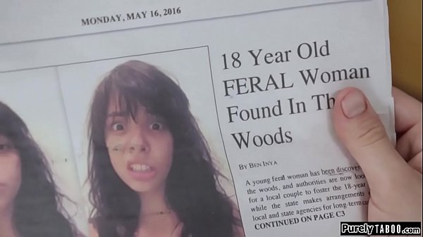 feral teen goes for a guys cock