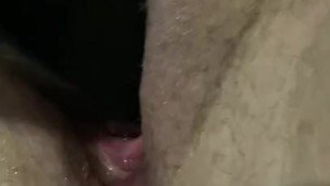 Bbw takes bbc dildo while husband videos